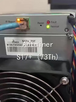 Asic Bitmain Antminer S17+ 73T 3kw S17 Plus Miner 340mm*178mm*304.3mm