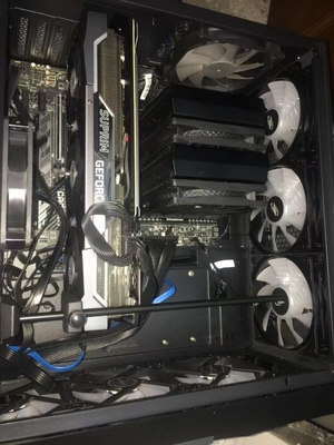GDDR6X 850W MSI GeForce RTX 3070 Ti SUPRIM X 8G Graphics Card 1860MHz