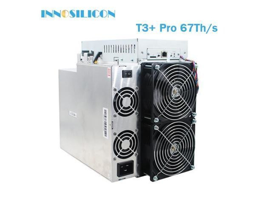Asic SHA256 Algorithm Bit Coin Miner 67TH/S Innosilicon T3+ Pro