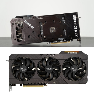 290W ASUS TUF GeForce RTX 3060TI OC 8GB 8pin 1665-1695MHz Black