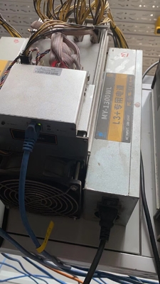 Used Lite Coin Miner 942W Bitmain Antminer L3++ 550M 6.5Kg