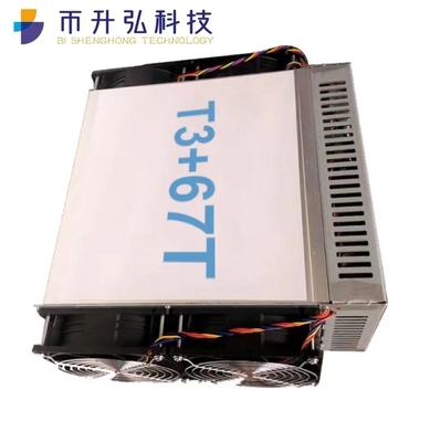 3300W Innosilicon Asic Miner T3+ 67T Asic Mining Rig 13.53KG