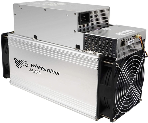 Second Hand Asic Whatsminer M20S 70TH 3500W AC 200V 300V Classic Single Tube